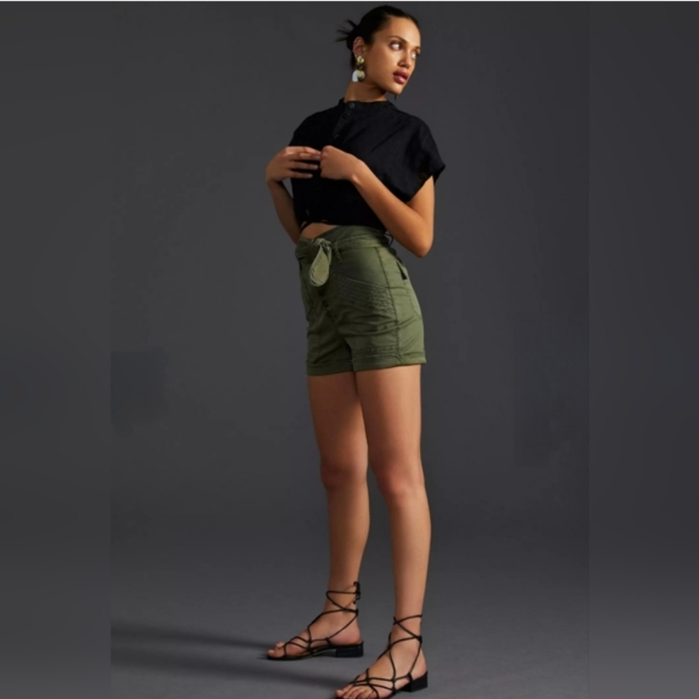 Anthropologie Aviator Cut Off Shorts